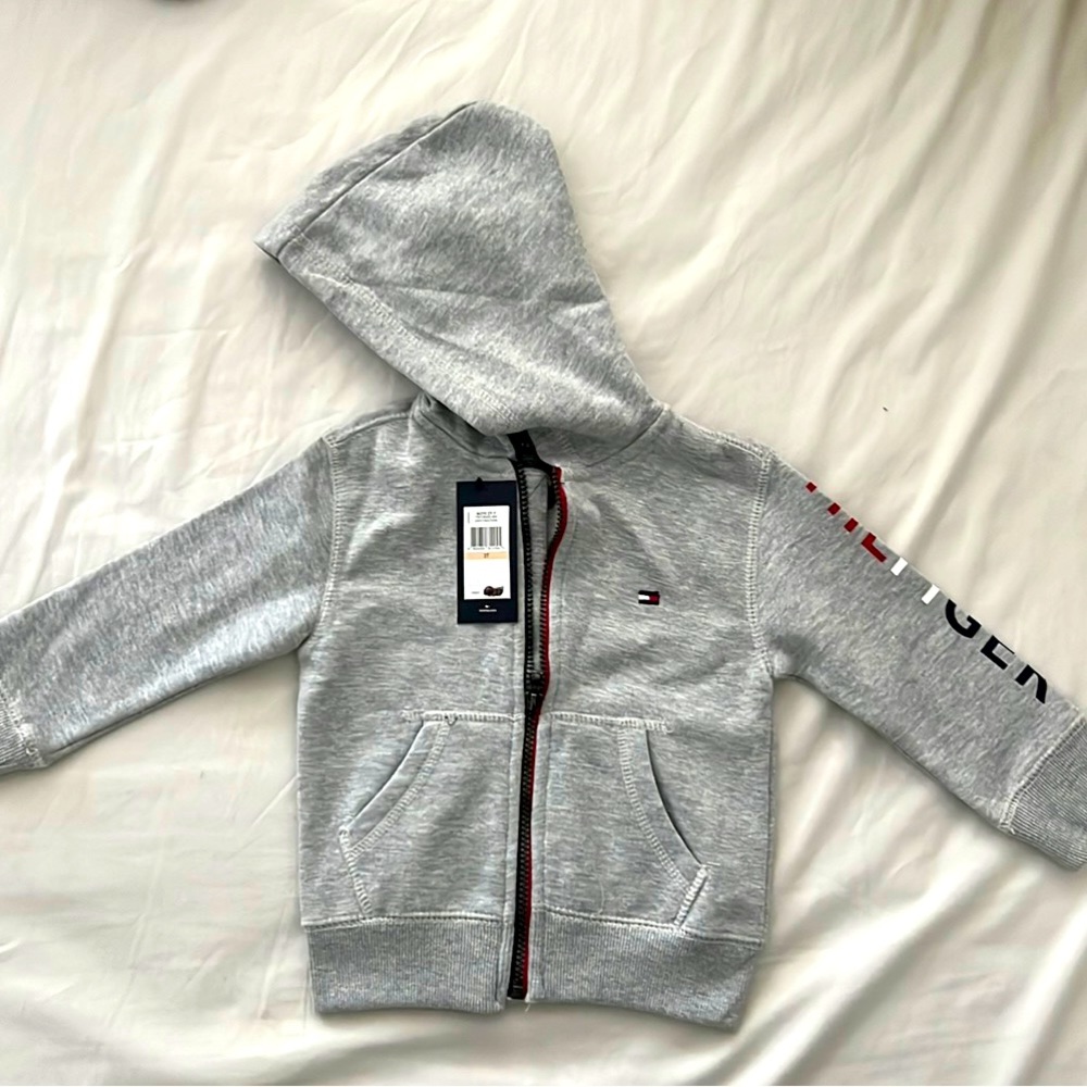 Tommy Hilfiger toddler zip up hoodie 2t